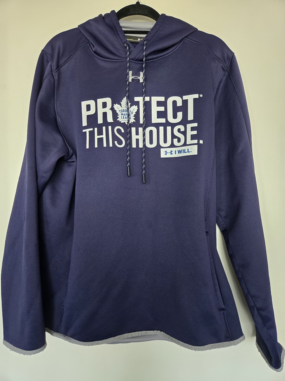 Under Armour Toronto Maple Leafs Protect This House Hoodie Size L